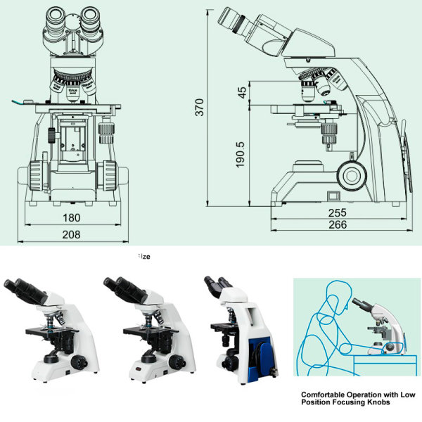 Laboratory Microscope YR0239 - YR0240 - Image 2