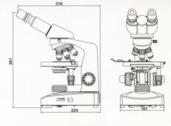 Laboratory Microscope YR0241 - Image 2