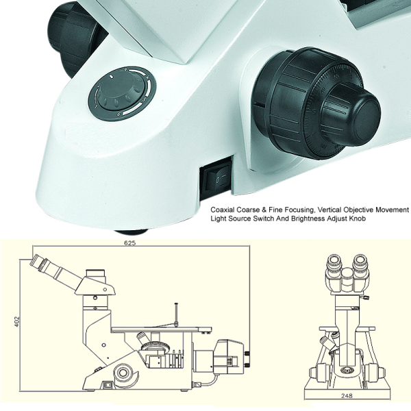 Inverted Metallurgical Microscope YR0258 - Image 4