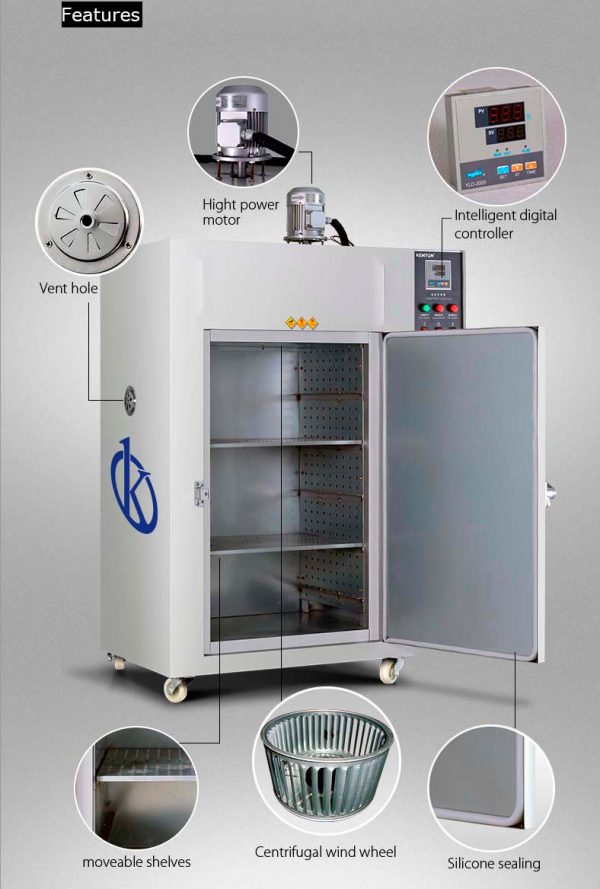 Single Door Industrial Air Drying Oven YR05256 // YR05258 - Image 2