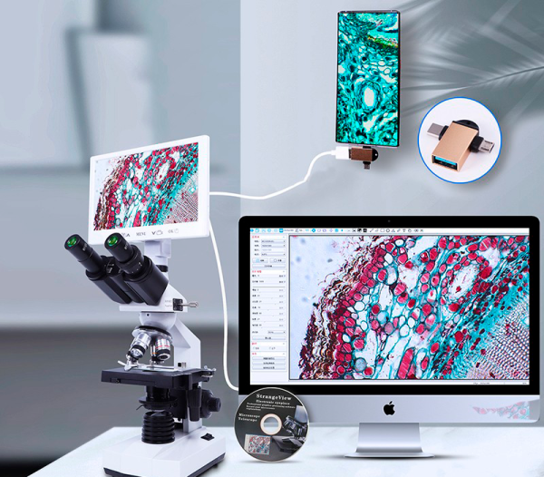 Biological + USB Portable Dual Lens Digital Microscope YR05783 // YR05786 - Image 2