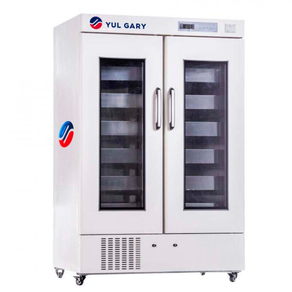 Blood Bank Freezer With 12 Pcs 304 Stainless Steel Drawers YG0312