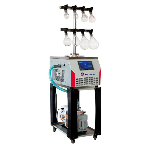 Benchtop Manifold Top Press Lab Freeze Dryer YG0266