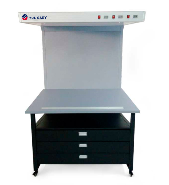 Color Proof Station Light Box with Drawers  YG0531 // YG0533