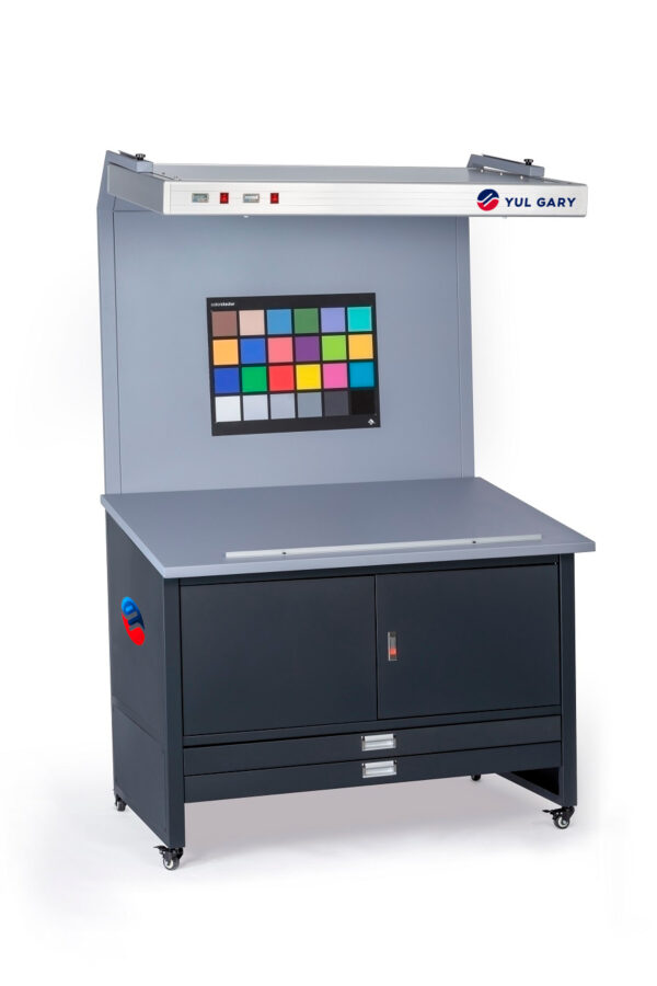 Color Proof Station Light Box With Cupboards and Drawers  YG0540 // YG0542