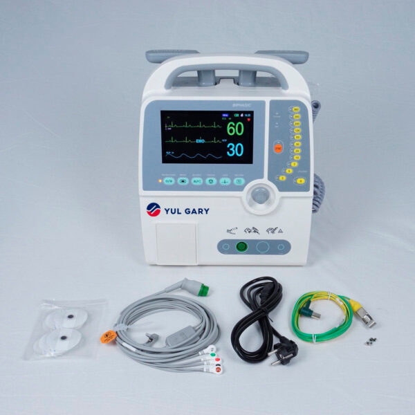 Veterinary Defibrillator Monitor (Biphasic) YG1255 - Image 2