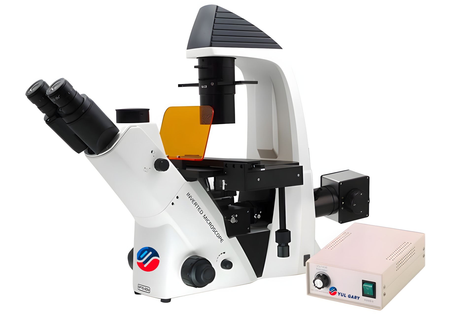 YG2102 Trinocular Inverted LED Fluorescent Microscope